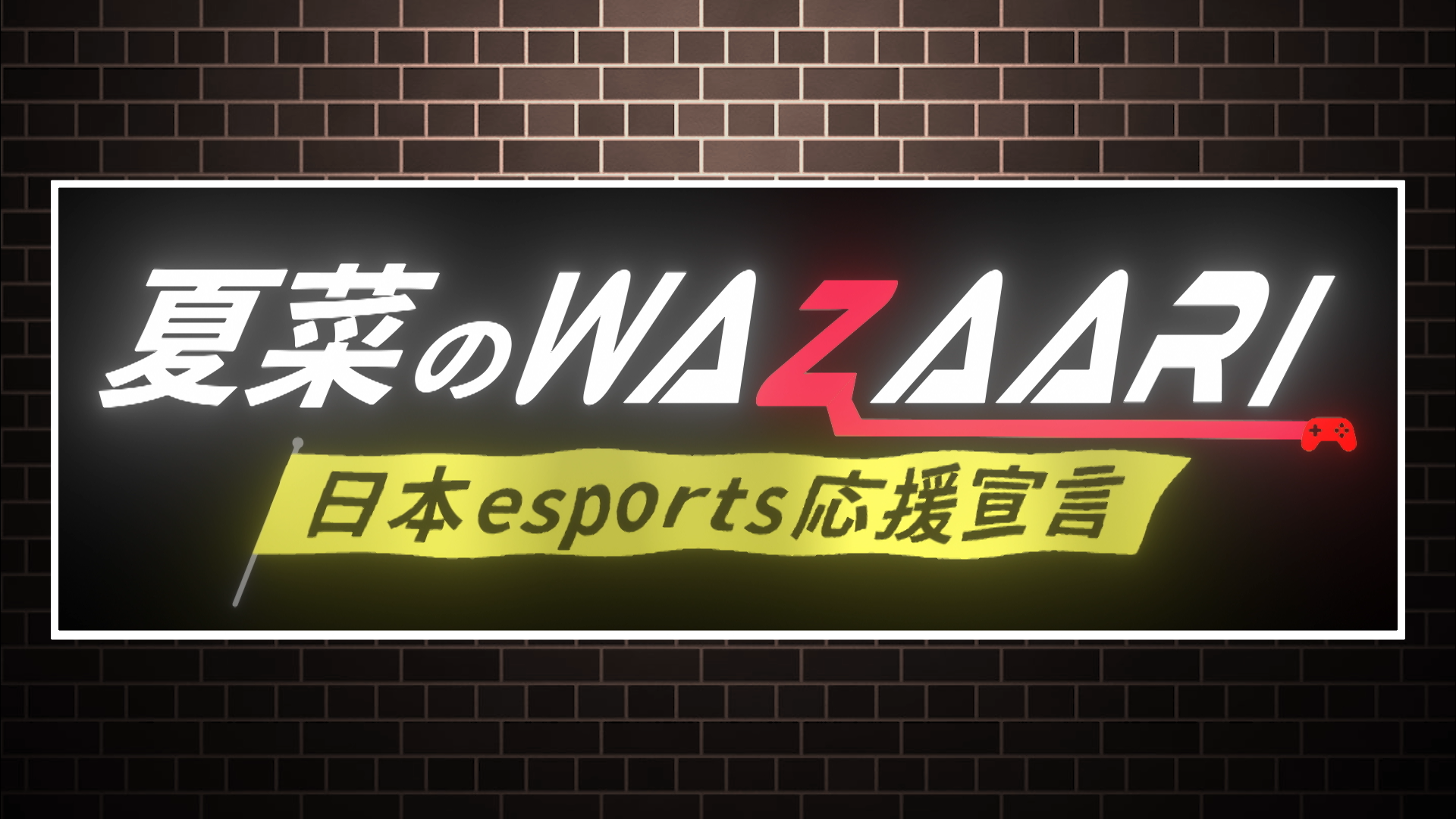 夏菜のWAZAARI <日本esports応援宣言>